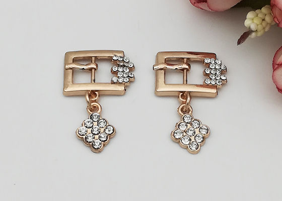China Gold Plating Metal Shoe Buckles Clasp Buckle For Fashion Shoe Accessories supplier